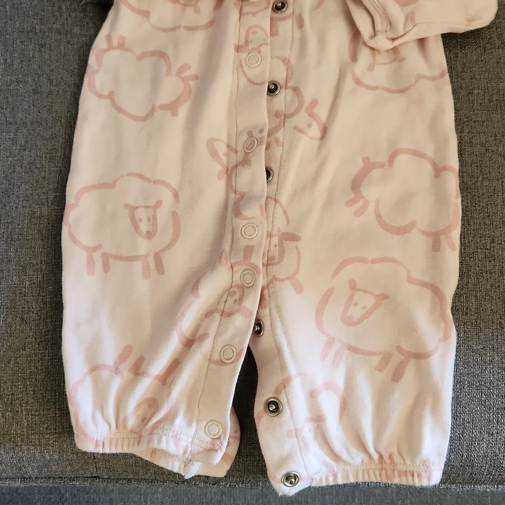 Carter's Pink Sheep Print two Piece set 3 months